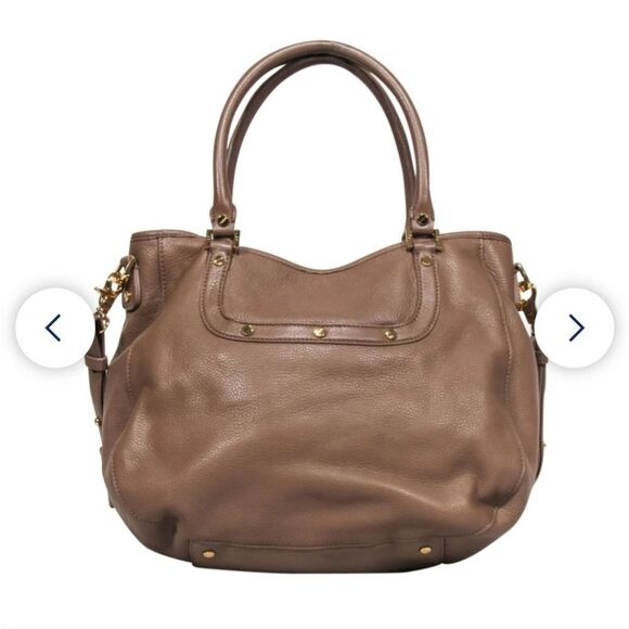 TORY BURCH ANANDA SATCHEL IN TAUPE - Picture 8 of 8